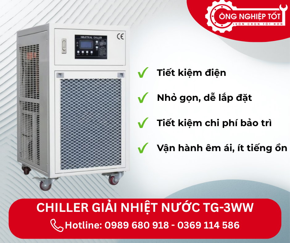 Những ưu điểm nổi bật của Chiller TG-3WW